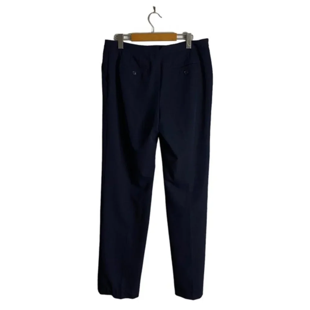 Tommy Hilfiger Women's Navy Slim Straight Pants